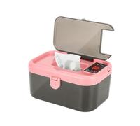Diaper Warmer Wipes - Rapid Heating Wipe Warmer Dispenser for Home, Travel Friendly with Led Lights Baby Product for Business, Road Trips and Camping, 7.87x5.51x3.94 Inches