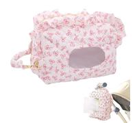 Diaper Wipe Clutch | Quilted Plaid Ruffle Bag | Built-in Wipe Dispenser
