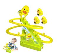 Diapositiva De Camión De Escalada De Dirección Eléctrica - Pista De Dibujos Animados Para Animales - Juegos Musicales De Diseño De Escalera Eléctrica Para Halloween, Navidad, Cumpleaños, Día Del Niño