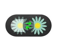 Diapositiva de la cubierta de la cámara de la computadora portátil - Cubierta de la lente de privacidad Anti-mirones para computadora portátil, diapositiva duradera de la cubierta de la cámara de la c