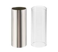 Diapositiva Guitarra Metal Para Instrumentos Cuerda Bajo Guitarra Guitarra Tobogán Guitarra Acero Inoxidable Y Tobogán Nudillos