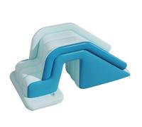 Diapositiva hinchable | Toboganes plegables para piscina | Rampa flotante antideslizante para familias, relajación flotante, para fiestas de verano, viajes de camping, playa, patio residencial, pared