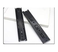 Diapositivas de cajón de cierre suave, rodamiento de bolas de extensión completa resistente, rieles de cierre automático para un funcionamiento suave en armario, cocina, tocador