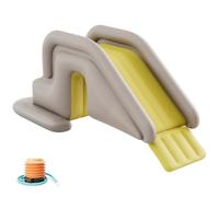 Diapositivas de la Piscina, 78.7x31.5x33.5 Pulgadas de Agua Inflable PVC Tobado de Agua con Bomba de Aire para deslizamientos de para Exteriores, Interiores, Patio Trasero, jardín, Piscina Amari
