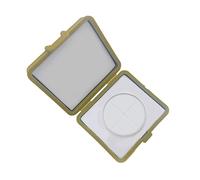 Diapositivas de microscopio para calibración de retícula, regla de calibración, micrómetro de etapa, diámetro de 19/20/24 mm, diapositiva de calibración de etapa