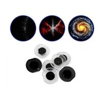 Diapositivas de proyector de nebulosa, discos de repuesto de cielo estrellado, película realista de galaxia 1:1 para lámpara de estrella, gran angular resistente al calor para luz nocturna USB (5