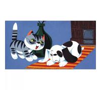 Diapositivas del travieso gatito - en húngaro