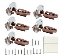 Diapositivas y guías de cajones | Piezas de repuesto para cajones Kit de reparación de rieles de cajones - Guías de riel de repuestos para cajones no cabina, mesa de buffet, gabinetes de cocina