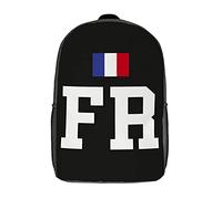 Diaria Bolsa De Viaje Francés Francés Francia Mochila para Escuela Multiusos Backpack para Viajes, Gimnasio, Escolar, 42X32X14Cm