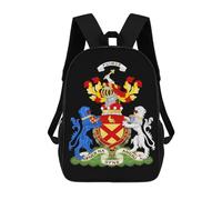 Diaria Tipo Casual Bolsas Escudos De Armas De Henry Bruce Bolsa para Portátil Al Aire Libre Bolsa De Viaje para Viajes, Gimnasio, Escolar, 42X32X14Cm