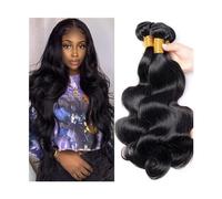Diario 8-40 pulgadas paquetes de cabello real Cuerpo onda del cuerpo Cabello real paquetes de trama de doble tejido 1/3/4 piezas sin procesar extensiones de cabello virgen indio Color natural para