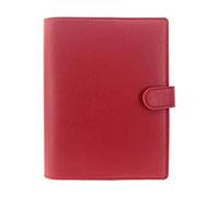 Diario A5 Funda de hoja suelta cuaderno de cuero cuaderno cuaderno multifunción Diario Libro de libro A5 Planner Journal Diario Cuaderno Agenda Planificador Diario Secreto Niña ( Color : Red , Size :