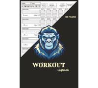 Diario Allenamento Workout Gym Logbook in Italiano: 150 Schede per tutti gli Sport