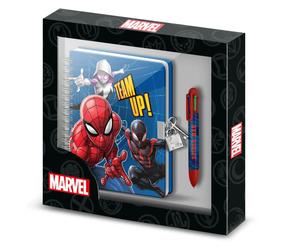 Diario + Boligrafo Spiderrman Marvel