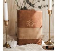 Diario celestial 2026: almanaque astrológico y estacional, planificador de almanaque astrológico y estacional para rituales lunares, planificador semanal y mensual 2026, calendarios (brown)