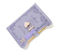 Diario con cerradura, Diario de | Diario de cuero PU B6 con cerradura y llave,360 páginas, diario secreto, periódicos lindos para mujeres niñas, agenda