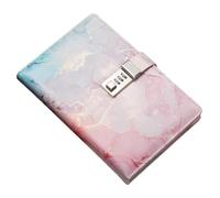 Diario Con Cerradura - Diarios Y Cuadernos Para Niños, Diario Secreto Portátil | Cuadernos De Diario Con Candado De Cuero Pu, Diario Seguro Multifuncional, Diario Con Cerradura Para Niños Y Niñas