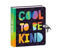 Diario con p ginas rayadas con candado y llave Peaceable Kingdom 625 para ni os Sea amable