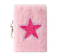 Diario creativo de peluche de bolsillo, páginas lisas, diario de viaje, regalo para escritores, trabajo, estudio, cuaderno cálido de invierno