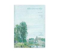 Diario creativo de pintura al óleo con diseño de cielo estrellado, funda de goma, cuaderno de oficina y negocios, todo en el pueblo