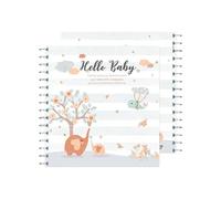 Diario de bebé, cuaderno de diario de bebé, registro de actividad diaria en formato A4, práctico protocolo de alimentación del bebé, diario de cuidado del bebé, diario portátil de seguimiento del bebé