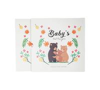 Diario de crecimiento del bebé para documentar hitos de desarrollo, álbum de recortes para cumpleaños, regalo de ducha, libro de recuerdos para padres