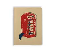 Diario de cubierta suave con paraguas para cabina telefónica