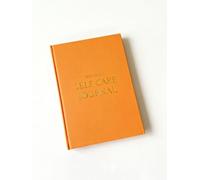 Diario de cuidado personal con indicaciones de reflexión diarias, cuaderno de gratitud para mujeres y hombres, planificador de bienestar personal con papel de primera calidad (naranja)