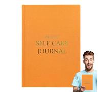 Diario de cuidado personal - Cuaderno inspirador diario sin fecha, diario de gratitud | Registro de crecimiento científico, diario de gratitud A5 con tapa dura duradera, arreglado