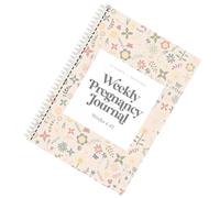 Diario de embarazo - Agenda del embarazo - Diario de embarazo Memorias Libro Calendario de las madres embarazadas Organizador semanal mensual del embarazo para rastrear entre