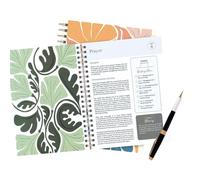 Diario De Estudio Bíblico | Planificador De Espiral Para 52 Semanas Con Tapa Dura - Cuaderno de Oración Cristiana - Destinado a Mujeres Madre Pastor Iglesia Bautismo Graduación Rutina de la Mañana Ref