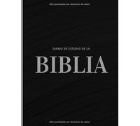 Diario de estudio de la Biblia Para Hombres Un cuaderno para tomar apuntes del estudio de la Biblia: Anotar versículos bíblicos y escribir un diario | Regalos Originales para Hombres y Mujeres