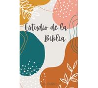 Diario de Estudio de la Biblia: Un cuaderno para tomar apuntes de la Biblia, anotar versículos, observaciones, aplicaciones, y oraciones, 122 paginas, 6"x9"