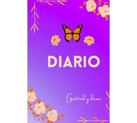Diario de gratitud y deseo: manifiesta tu destino, 130 paginas, tómate 10 minutos para entrar en un proceso de reflexión, con afirmaciones positivas. Pasta dura.