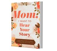 Diario de guía para mamá: un libro de recuerdos de notas reflectantes diseñado para que las madres compartan sus historias de vida y amor.