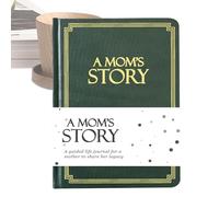 Diario de historias de mamá - Libro atesorado significativo de 250 preguntas, diario para mamá e hija, para familia, hija, día de la madre, cumpleaños, embarazo, día festivo