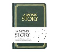 Diario de historias de mamá, libro de memoria guiado, 250 Question Keepsake, Meaningful Fill in Life Journal, for Family Daughter Mothers Day Birthday Pregnancy Daily Use, Treasured Book for Mom