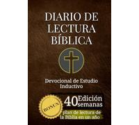Diario de Lectura Bíblica: Cuaderno de Estudio Bíblico para Hombres - Método Inductivo de 40 Semanas con Plan Anual (Caminos de Fe: Diarios para el Crecimiento Espiritual)