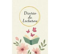 Diario de Lecturas: Cuaderno para apuntar 100 libros leídos. El cuaderno perfecto para los amantes de los libros | Cuaderno de reseñas de libros para registrar su lectura. -2-