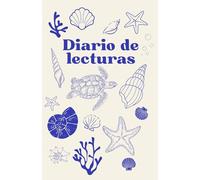 Diario de Lecturas: Organiza y Registra tus Libros Favoritos: Edición Oceánica - Book Journal en español para organizar tus lecturas y retos de lectura