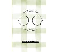 Diário de Leitura: Meu Universo Literário: Registro de Leituras, Metas e Citações Favoritas (Capa Xadrez/Minimalista)
