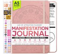 Diario de manifestación y cuidado personal de 5 minutos | Agenda sin fecha de 90 días para positividad, afirmaciones y gratitud | Mindfulness guiada, reflexión