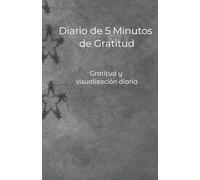 Diario de Manifestación y Gratitud en Tapa Dura - Diseño Estelar Gris: Cuaderno de 160 páginas rayadas para escribir afirmaciones, agradecer y visualizar tus metas diarias