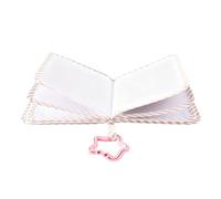 Diario de memoria infantil suave al tacto Oxford construcción de tela con página desmontable para documentación del crecimiento del bebé, álbum de tela de fotos suave para niños