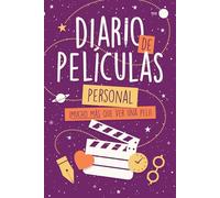 Diario de Películas - Edición Personal (Gama Magic): ¡Mucho más que ver una peli! Un completo cuaderno de reseñas y momentos, con un toque de creatividad