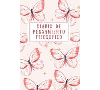 Diario de Pensamiento Filosófico: Reflexiona sobre una pregunta al día y dibuja el mapa de tus ideas | Filosofía cotidiana, pensamiento crítico, sin fecha