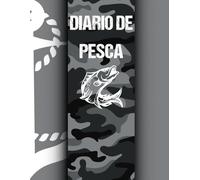 Diario de pesca: Diseñado para que los pescadores registren todos los detalles de la pesca, adultos y jóvenes, 120 páginas de cuaderno para anotar notas, Tamaño 8,5x11 pulgadas