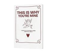 Diario de relaciones para parejas, cuaderno de instrucciones de cartulina