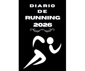 Diario de Running para Hombres: Libro de Running, jogging, maratón, salir a correr ,Cuaderno de entrenamiento | Objetivos, distancia, tiempo, ... 120 ... como para deportistas principiantes