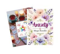 Diario de salud mental, planificador de cuidado personal con cubierta floral, cuaderno de seguimiento de gestión emocional para desafíos, enfoque, productividad, crecimiento, cambio de trabajo